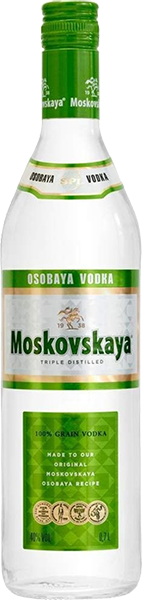 Vodka Moskovskaya,,70Cl