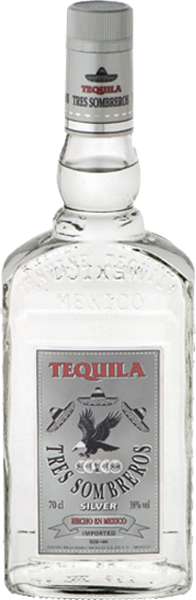 Tequilla 3 Sombreros 70Cl